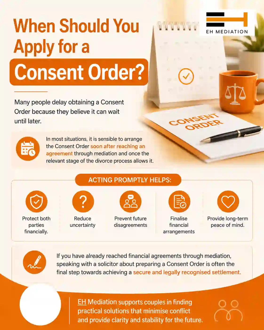 When Should You Apply for a Consent Order Hook?